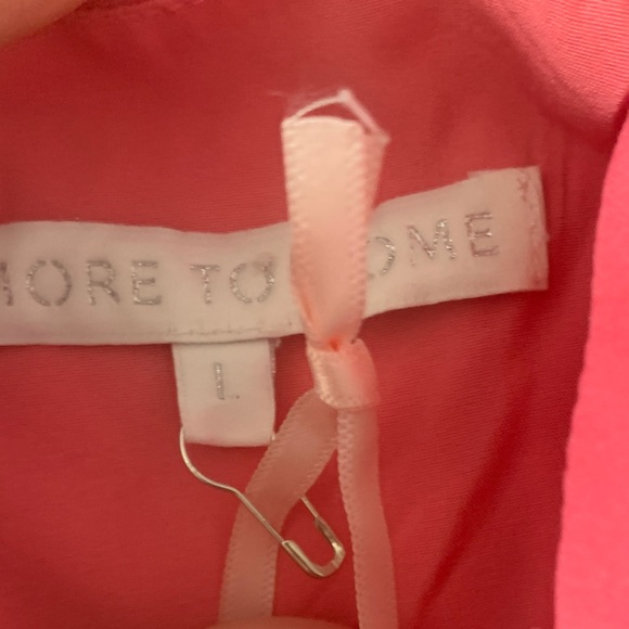 More to come size large REVOLVE Bright Pink Mini Dress Barbie square short sleev - Picture 7 of 11